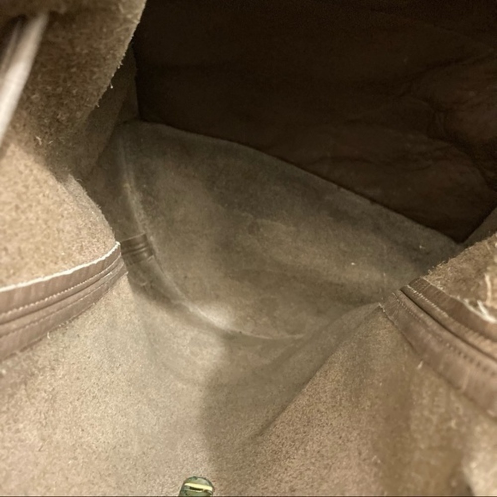 Coach RARE unisex classic backpack 9943 in brown leather putty taupe ? 1995 - Picture 9 of 16